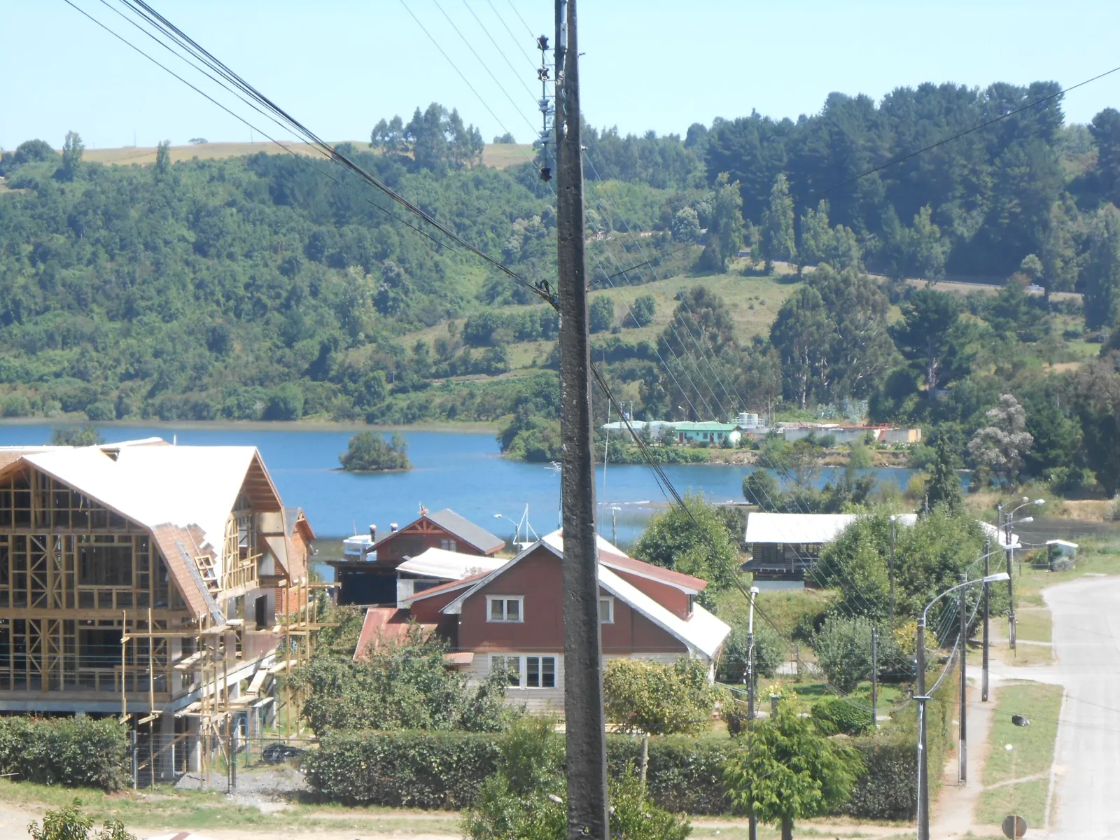 Puerto Octay y Lago Llanquihue con vista al volcán Osorno, Región de Los Lagos
